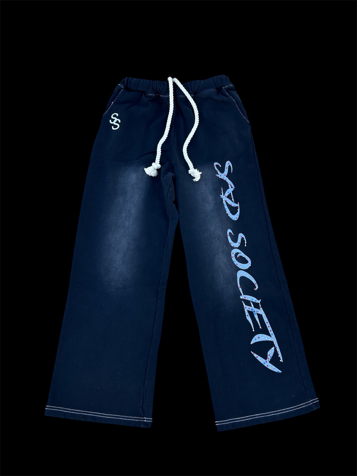 SS “WASHED NOIR” PANTS