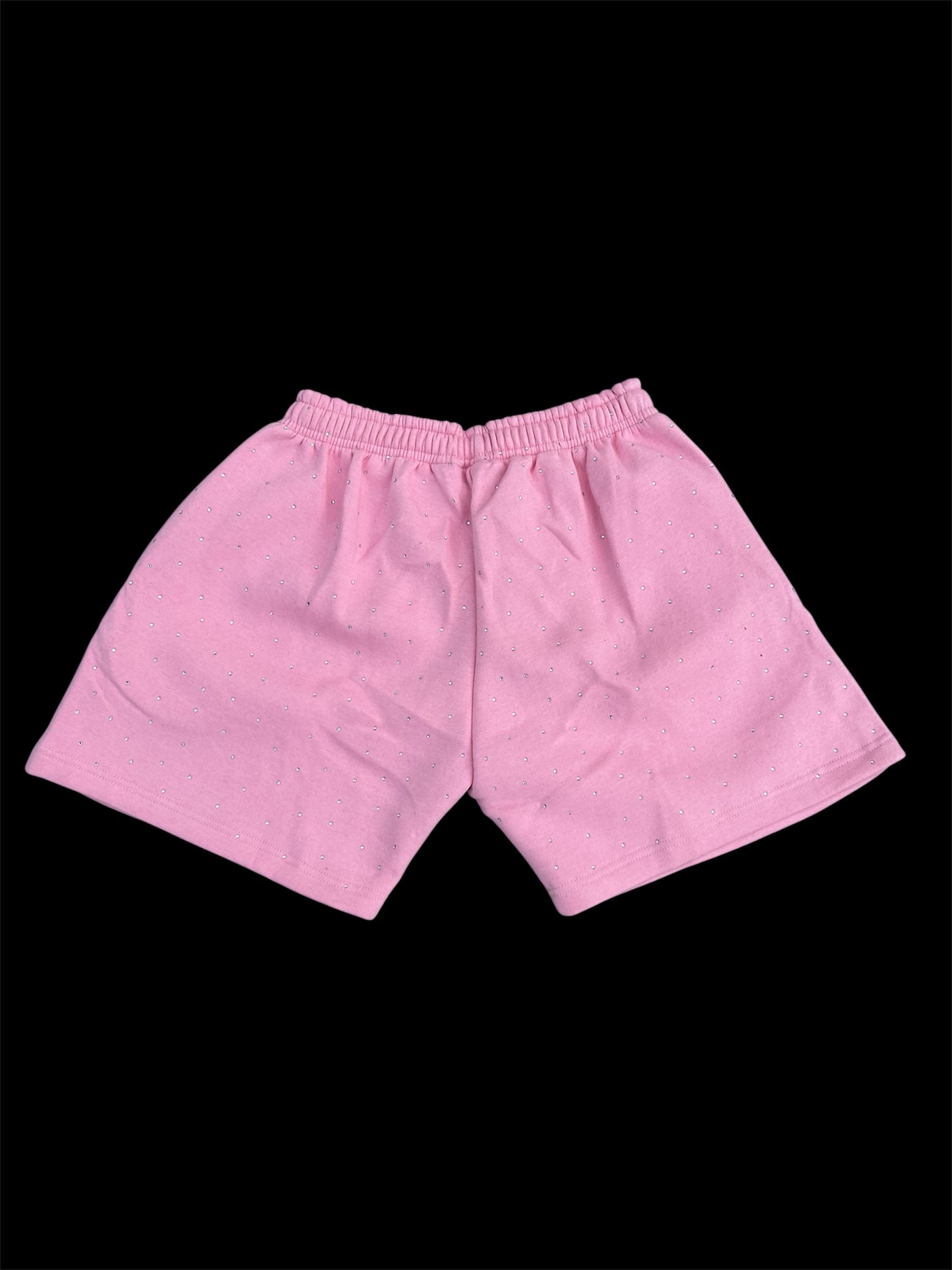 “PINK SS RHINESTONE SHORTS”